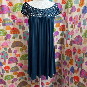 Debby M Ribbon Neck Sleeveless Dress. Medium!